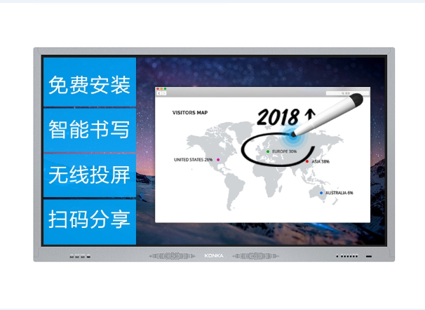 康佳H系列智能會議平板觸摸觸控一體機(jī)